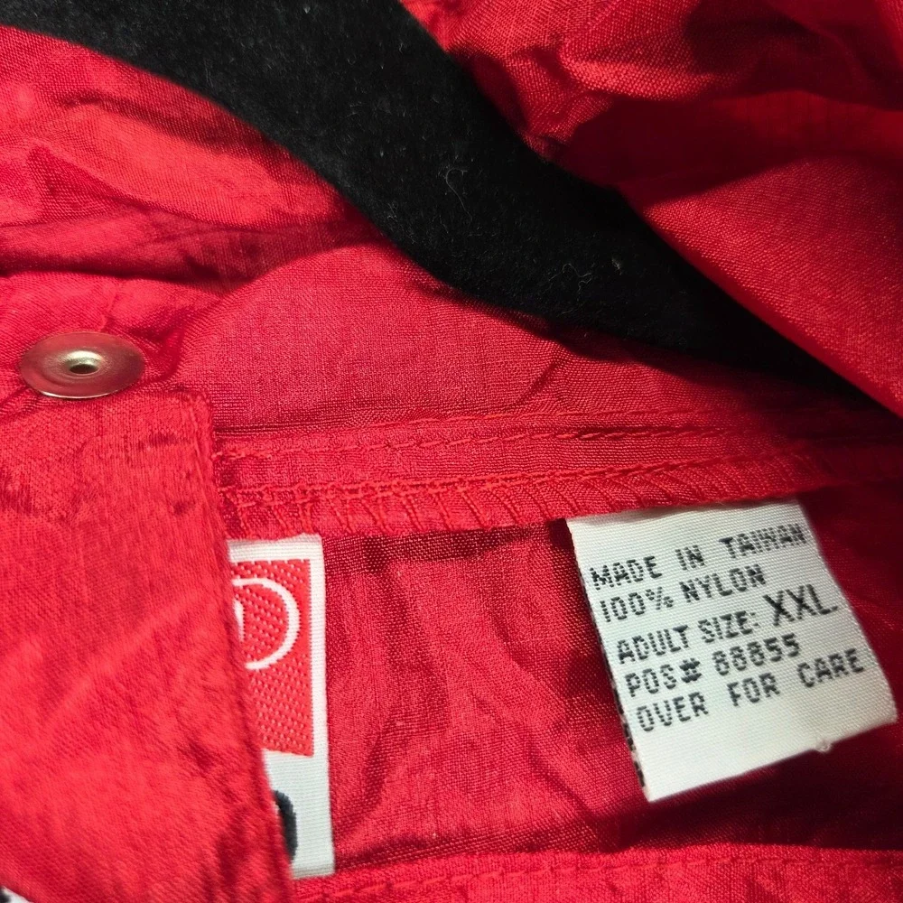 Vintage Marlboro Jacket Mens XXL Unlimited Windbreaker Packable 1/2 Zip Anorak